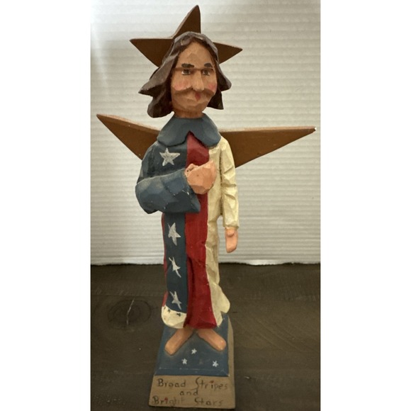 VTG House of Hatten Collectible 1997 God Bless America Patriotic 11